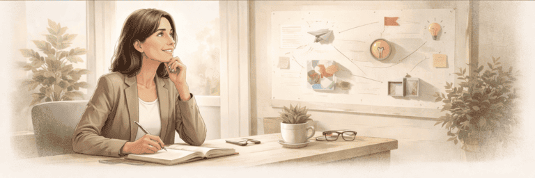 Editorial scene showing a shift from type labels toward broader career-fit thinking