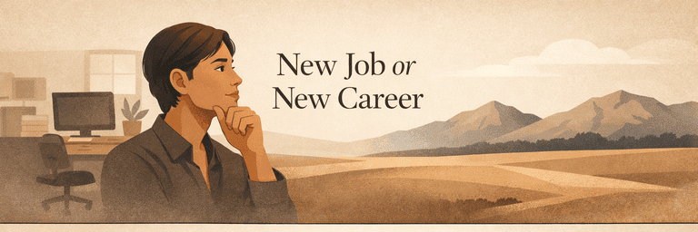 How To Know If You Need a New Job or a New Career