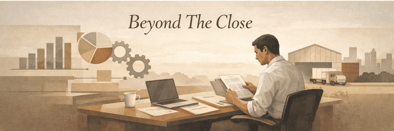 Editorial scene showing accounting strengths redirected into broader adjacent paths