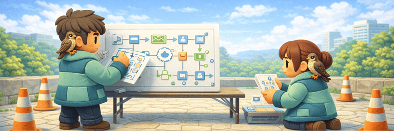 Architect blueprint interests banner