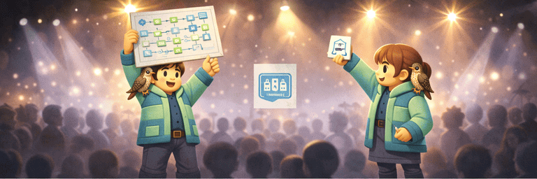 Architect blueprint famous people banner