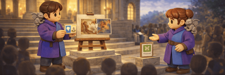 Conservator blueprint famous people banner