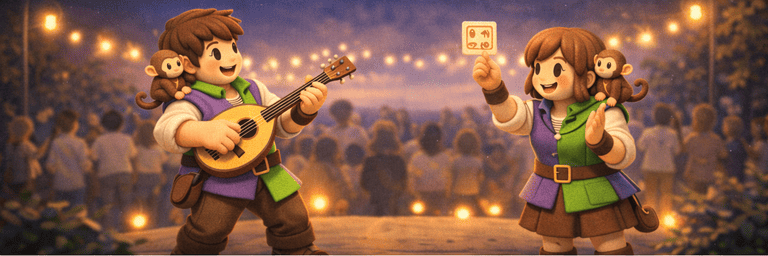 Improviser blueprint famous people banner